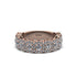 Diamond Blossoming Love Halo Wedding Band - Annalise No. 2 image 2