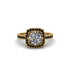 Diamond Cathedral Halo Engagement Ring - Luciana No. 31 image 1