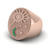 Emerald Celestial Harmony Men's Ring - Miller No. 5 image 1