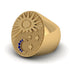Sapphire Celestial Harmony Men's Ring - Miller No. 13 image 1