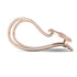 Charming Heart Hoop Earrings In Gold - Ariana No. 2 image 2