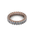 Oval Diamond Classic Eternity Wedding Ring - Joy No. 2 image 2