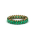 Oval Emerald Classic Eternity Wedding Ring - Joy No. 4 image 3