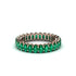 Oval Emerald Classic Eternity Wedding Ring - Joy No. 5 image 3