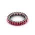 Oval Ruby Classic Eternity Wedding Ring - Joy No. 12 image 2