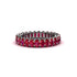 Oval Ruby Classic Eternity Wedding Ring - Joy No. 12 image 4