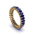 Oval Sapphire Classic Eternity Wedding Ring - Joy No. 13 image 1