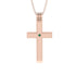 Classic Emerald Gold Cross Pendant - Abel No. 5 image 1