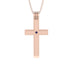 Classic Sapphire Gold Cross Pendant - Abel No. 14 image 1