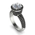 Diamond Cluster Halo Engagement Ring - Katie No. 33 image 1