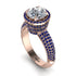 Diamond Cluster Halo Engagement Ring - Katie No. 62 image 1
