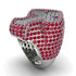 6.7 Ct Diamond Cross Enigma Men's Ring - Spencer No. 48 image 2