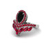 Black Diamond Crown Radiance Engagement Ring - Aviana No. 54 image 3