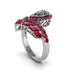Diamond Crown Radiance Engagement Ring - Aviana No. 48 image 2
