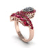 Diamond Crown Radiance Engagement Ring - Aviana No. 47 image 2