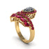 Diamond Crown Radiance Engagement Ring - Aviana No. 46 image 2
