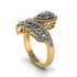 Diamond Crown Radiance Engagement Ring - Aviana No. 1 image 2