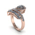 Diamond Crown Radiance Engagement Ring - Aviana No. 2 image 2