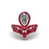 Diamond Crown Radiance Engagement Ring - Aviana No. 47 image 1