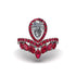 Diamond Crown Radiance Engagement Ring - Aviana No. 48 image 1