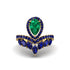Emerald Crown Radiance Engagement Ring - Aviana No. 64 image 1