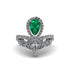 Emerald Crown Radiance Engagement Ring - Aviana No. 6 image 1