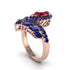 Ruby Crown Radiance Engagement Ring - Aviana No. 71 image 2