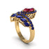 Ruby Crown Radiance Engagement Ring - Aviana No. 70 image 2