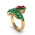 Ruby Crown Radiance Engagement Ring - Aviana No. 25 image 2