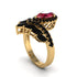 Ruby Crown Radiance Engagement Ring - Aviana No. 40 image 2