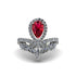 Ruby Crown Radiance Engagement Ring - Aviana No. 12 image 1