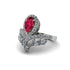 Ruby Crown Radiance Engagement Ring - Aviana No. 12 image 3