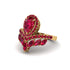 Ruby Crown Radiance Engagement Ring - Aviana No. 55 image 3
