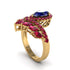 Sapphire Crown Radiance Engagement Ring - Aviana No. 58 image 2