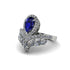 Sapphire Crown Radiance Engagement Ring - Aviana No. 15 image 3