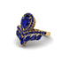 Sapphire Crown Radiance Engagement Ring - Aviana No. 73 image 3