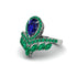 Sapphire Crown Radiance Engagement Ring - Aviana No. 30 image 3