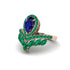 Sapphire Crown Radiance Engagement Ring - Aviana No. 29 image 3