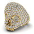 Diamond-Encrusted Skull Men's Fashion Ring - Jules No. 1 image 8