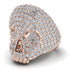 Diamond-Encrusted Skull Men's Fashion Ring - Jules No. 2 image 8