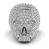 Diamond-Encrusted Skull Men's Fashion Ring - Jules No. 3 image 7