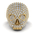 Diamond-Encrusted Skull Men's Fashion Ring - Jules No. 1 image 7