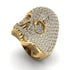 Diamond-Encrusted Skull Men's Fashion Ring - Jules No. 1 image 9