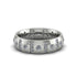 Diamond Gold Men's Wedding Ring - Zion No. 3 image 2