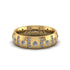 Diamond Gold Men's Wedding Ring - Zion No. 1 image 2