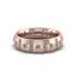 Diamond Gold Men's Wedding Ring - Zion No. 2 image 2