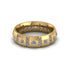 Diamond Gold Men's Wedding Ring - Zion No. 1 image 3