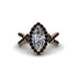 Diamond Marquise Split Shank Engagement Ring - Carly No. 32 image 2
