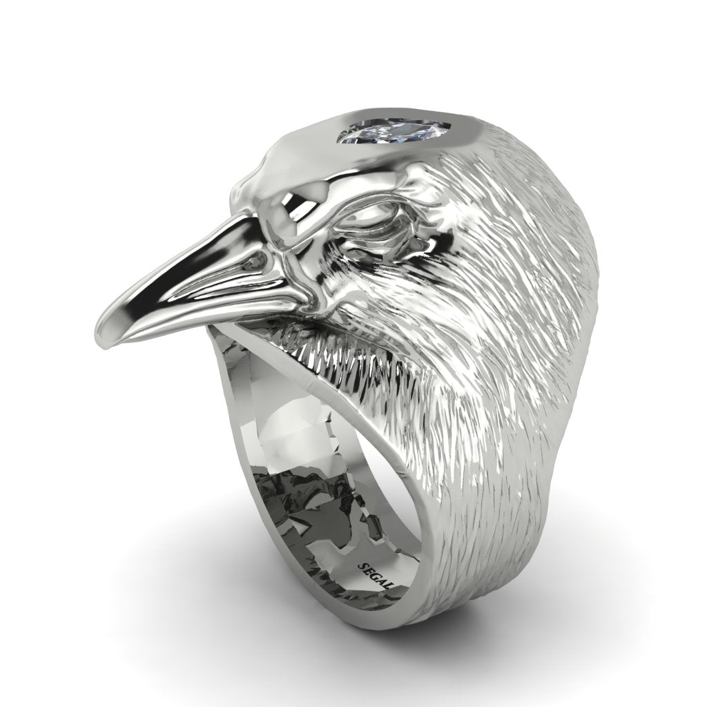 Diamond Raven Men's Fashion Ring - Maverick No. 3
