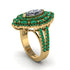 Diamond Three Layer Halo Marquise Ring - Destiny No. 16 image 2